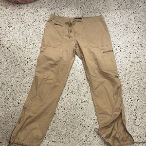 GAP khaki drawstring cargo 90’s Y2K pants baggy medium m